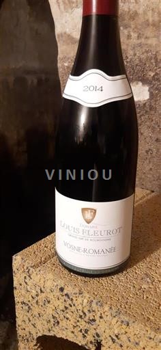 Burgundy Vosne-Romanée Domaine Louis Fleurot 2014