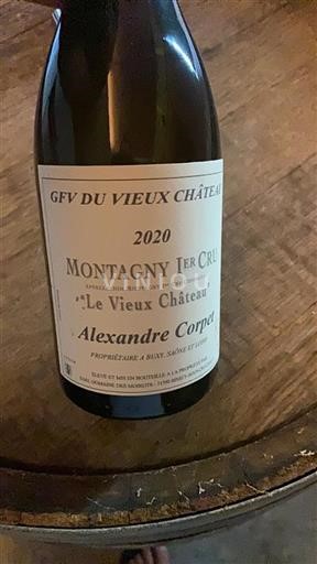 Vin Blanc sec Le Vieux Ch%c3%a2teau GFV du Vieux 2020 France Bourgogne AOC Premier Cru