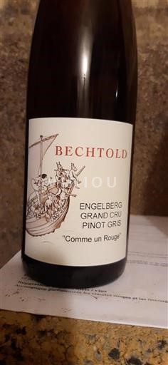 Elzas Niet gespecificeerd Grand Cru Château Bechtold Comme un Rouge 2022