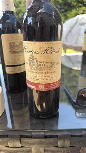 Bordeaux Premières-côtes-de-bordeaux Château Rolland 1999