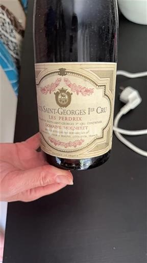 Bourgondië Nuits-saint-georges Premier Cru Domaine Mugneret Les Perdrix 1992