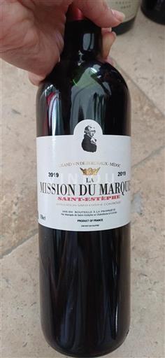 Bordeaux Saint-Estèphe Marquis de Saint-Estèphe La Mission du Marquis 2019