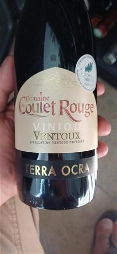 Valle del Rodano Ventoux Domaine Coulet Rouge Terra Ocra 2017