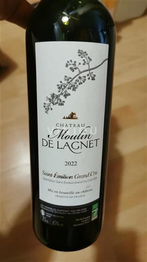 Bordeaux Saint-Émilion Grand Cru Grand Cru Château Moulin de Lagnet 2022