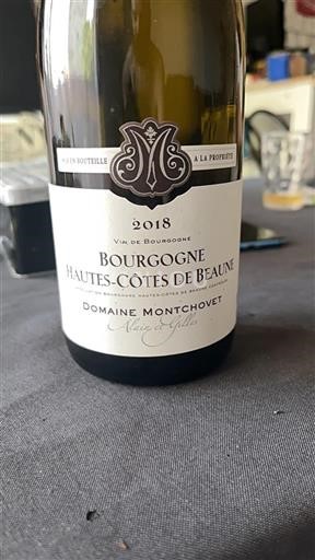 Borgogna Hautes Côtes de Beaune Domaine Montchovet 2018