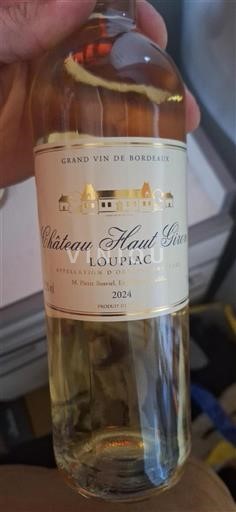 Bordeaux Loupiac Château Haut Giron 2024