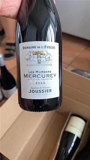Borgogna Mercurey Grand Cru Domaine L'Évêché Les Murgers 2023