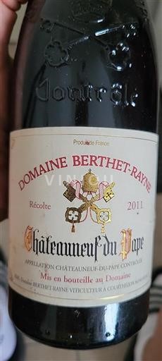 Rhônevallei Châteauneuf-du-Pape Domaine Berthet-Rayne 2011
