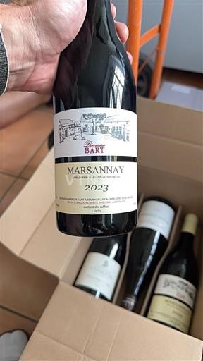 Borgogna Marsannay Domaine Bart 2023