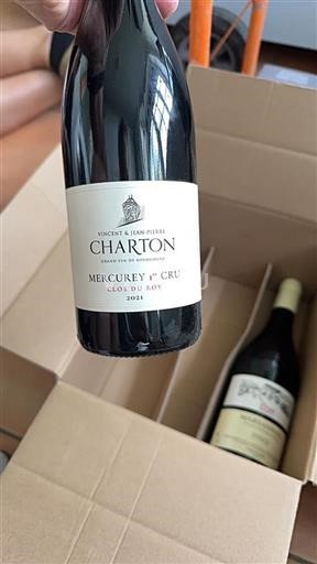 Borgogna Mercurey Premier Cru Vincent & Jean-Pierre Charton Clos du Roy 2021
