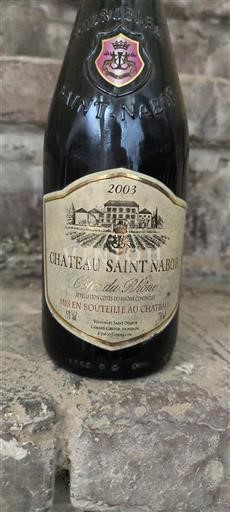Valle del Ródano Côtes del Ródano Château Saint Nabor 2003