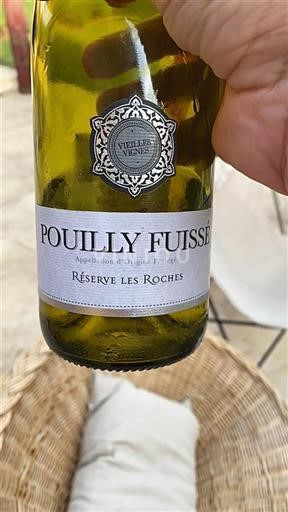 Borgonha Pouilly-fuissé Réserve Les Roches Não Sazonado