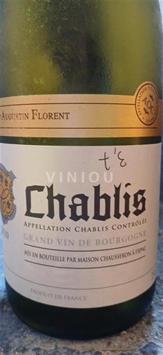 Burgundy Chablis Augustin Florent 2020