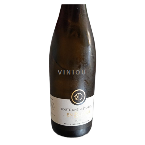 Vin Blanc sec Toute Une Histoire... En Blancs Régis Deschotes 2021 France Vallée du Rhône bio