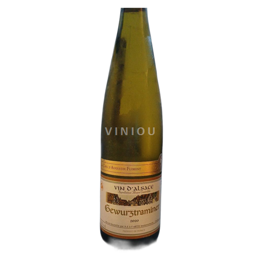 Alsasko Gewürztraminer Grand Cru La Cave Augustin Florent 2020