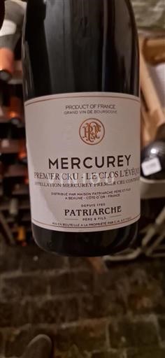 Burgundy Mercurey Premier Cru Patriarche Le Clos l'Evêque 2018