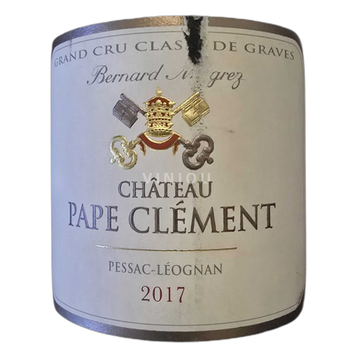 Bordeaux Pessac-Léognan Pessac-Léognan Ch.Pape Clément 2017