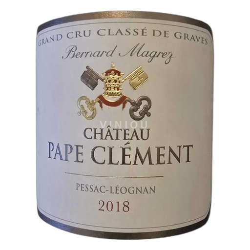 Bordeaux Pessac-Léognan Pessac-Léognan Ch.Pape Clément 2018