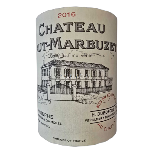 Bordeaux Saint-Estèphe St-Estèphe Ch.Haut-Marbuzet 2016