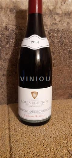 Borgoña Hautes Côtes de Nuits Domaine Louis Fleurot Les dames Huguette 2014