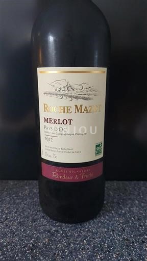 Languedoc-Roussillon Pays d'Oc Roche Mazet Rondeur & Fruité 2022