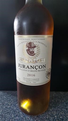 Sud-Ovest Jurançon Cave des Producteurs de Jurançon 2016