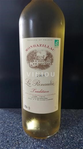Sud-Ovest Monbazillac La Renaudie Tradition 2015
