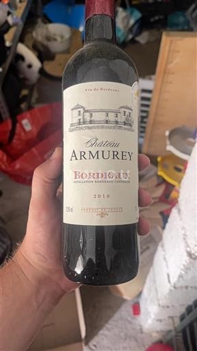 Bordeaux Château Armurey 2018