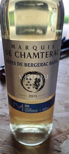 Lounais-Ranska Côtes-de-bergerac Marquis de Chamterac 2023