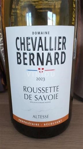 Savoie ja Bugey Roussette de Savoie Domaine Chevallier Bernard 2023