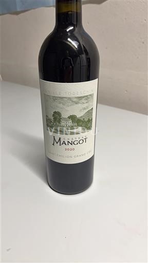 Bordeaux Saint-Émilion Grand Cru Mangot 2020