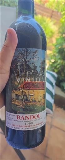 Vin Rouge sec S.C.A. La Roque 1998 France Provence Bandol AOC