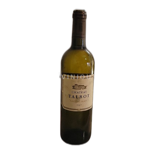 Bordeaux Saint-Julien Château Talbot Caillou Blanc 2007