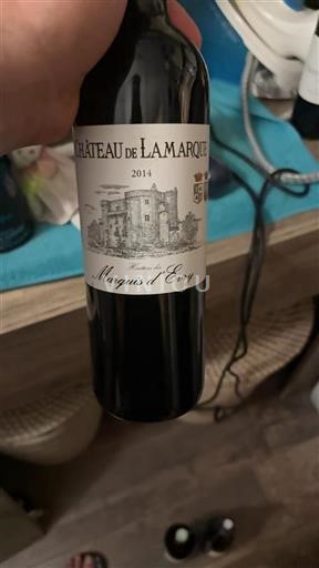 Bordeaux Haut-Médoc Château Lamarque 2014