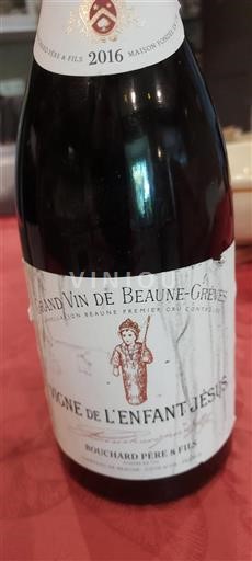 Borgogna Beaune Premier Cru Bouchard Père & Fils Vigne de l'Enfant Jésus 2016