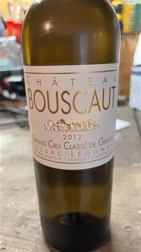 Bordeaux Pessac-Léognan Bouscaut 2012