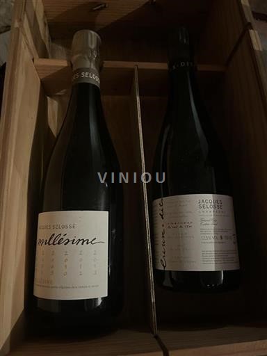 Vin Effervescent Rouge brut Millésime Jacques Selosse 2013 France Champagne AOC