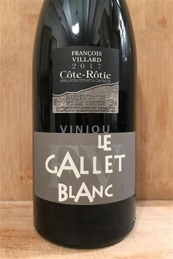 Valle del Rodano Côte-rôtie François Villard Le Gallet Blanc 2017