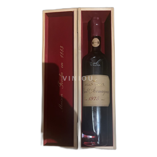 Zuidwest-Frankrijk Niet gespecificeerd Jean Cavé Vieil Armagnac 1975
