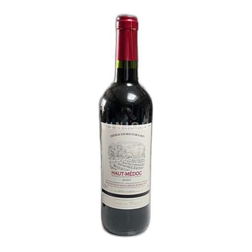 Bordeaux Haut-Médoc Château Les Hauts de Gadet Comte de Valois 2020