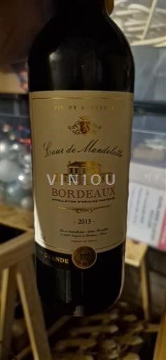 Bordeaux Cour de Mandelotte 2013