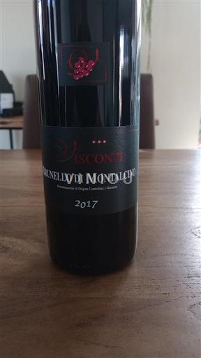 Toscane Brunello di Montalcino Visconti 2017