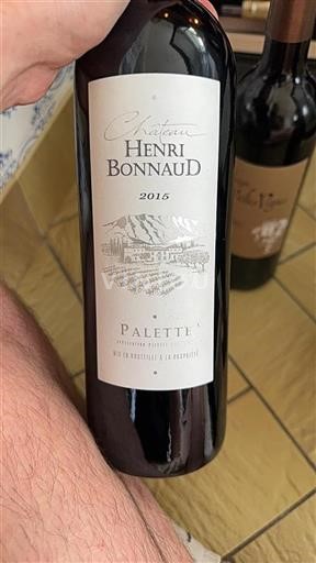 Provence Palette Château Henri Bonnaud 2015