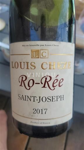 Vallée du Rhône Saint-Joseph Louis Cheze Ro-Rée 2017