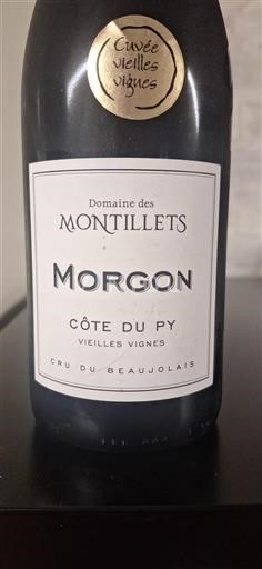 Beaujolais Morgon Domaine Des Montillets Vieilles Vignes 2020
