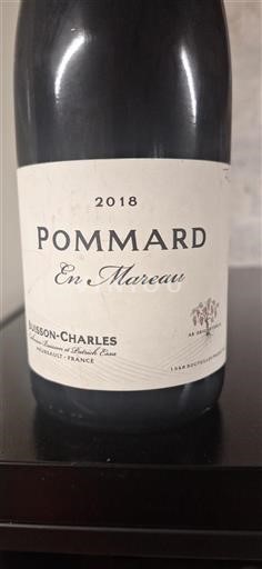 Burgundsko Pommard Buisson-Charles En Mareau 2018
