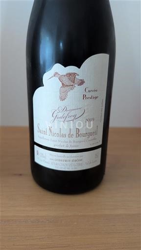 Údolí Loiry Saint-Nicolas-De-Bourgueil Domaine Godefroy Prestige 2019