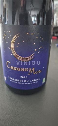 Vin Rouge sec CausseMos 2020 France Languedoc Terrasses-du-larzac bio