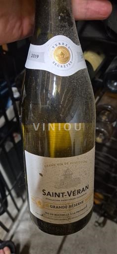 Burgundy Saint-Véran Terres Secrètes Grande Réserve 2019