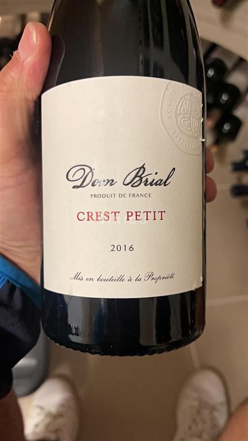 Roussillon Côtes do Roussillon Villages Dom Brial Crest Petit 2016
